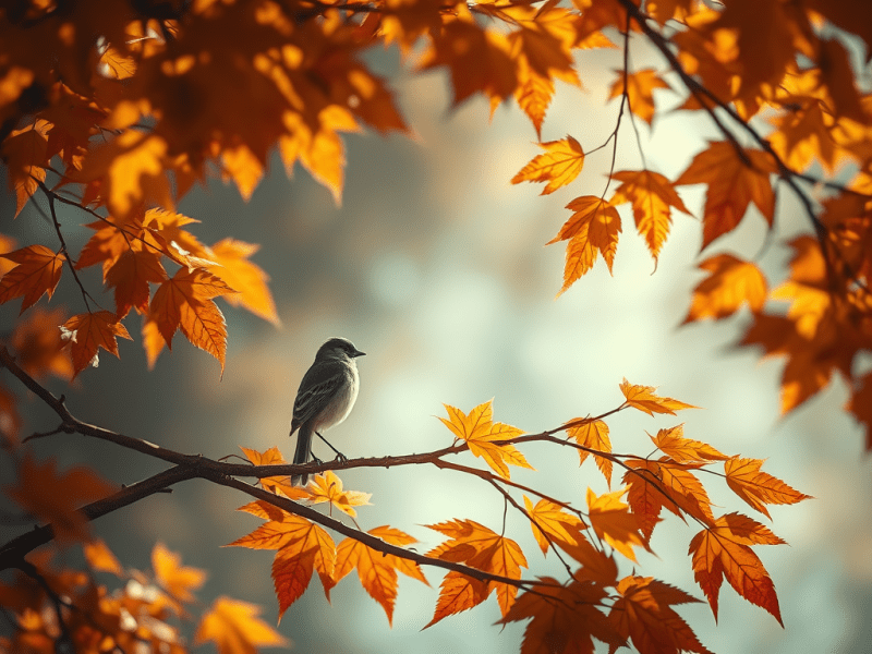 sad birds still sing.&nbsp;Autumn